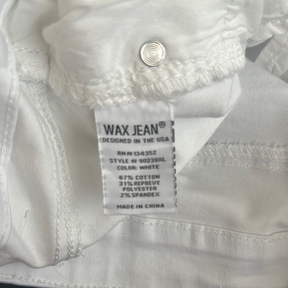 Like new! Wax Jean White Jeans sz 16 - Picture 13 of 14